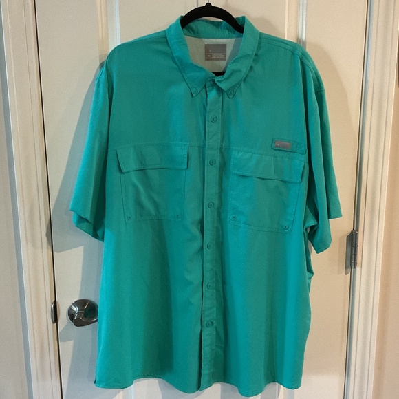 Ocean and Coast Short Sleeve Solid Fishing Shirt - Picture 1 of 9